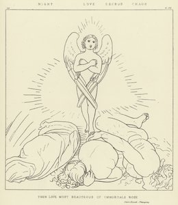 Nuit, Amour, Érèbe, Chaos - John Flaxman